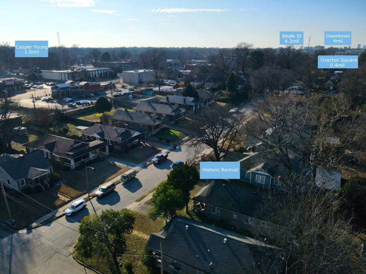 Historic Revival Midtown Memphis Duplex 64 Yes Pets Fast Wifi Free Parking Villa Ngoại thất bức ảnh